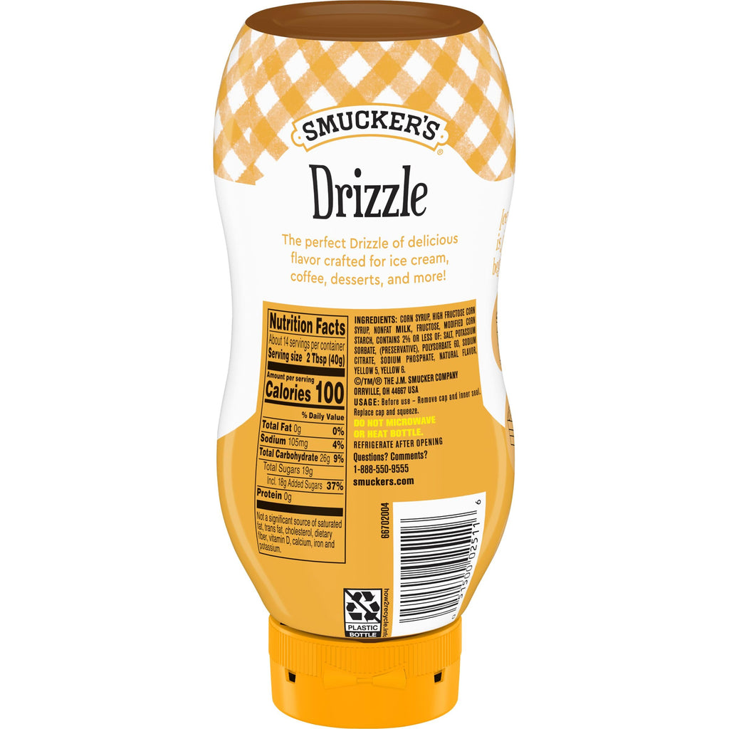 Smucker's Drizzle Butterscotch Syrup, 20 oz Smucker's