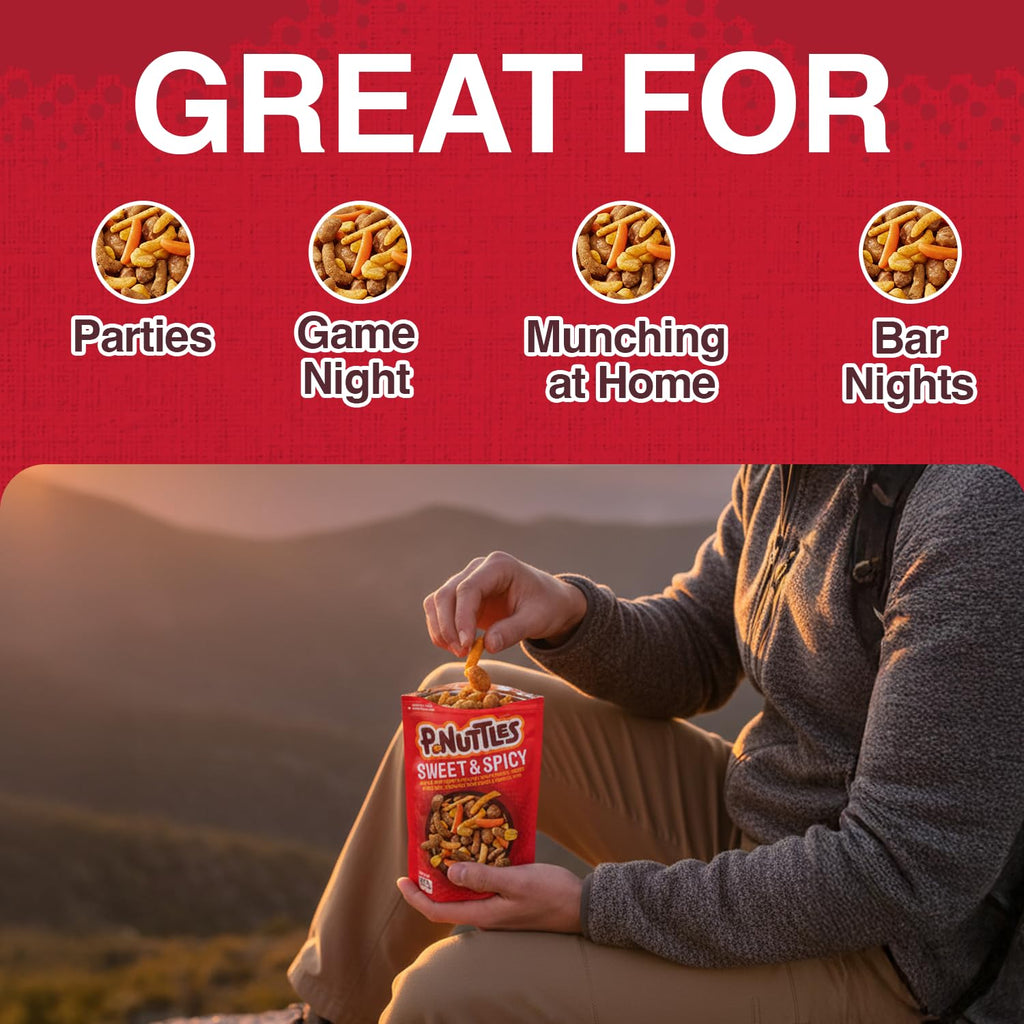 P-nuttles Sweet & Spicy Snack Mix, 14 oz P-nuttles
