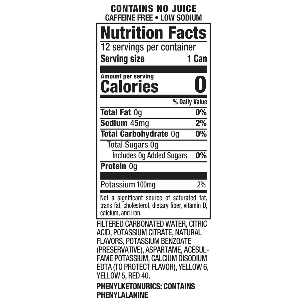 7Up Tropical Zero Sugar Soda, 12 fl oz (Pack of 12) 7Up