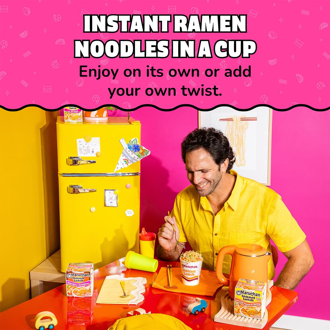 Maruchan Instant Lunch Ramen Noodles, 2.25 oz (Pack of 12)