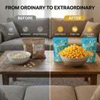 KrackCorn Cheddar Cheese & Caramel Popcorn, 8.5 oz
