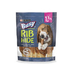 Purina Busy Small/Medium Breed Dog Rawhide Rib Hide Treats, 12 ct Purina Busy