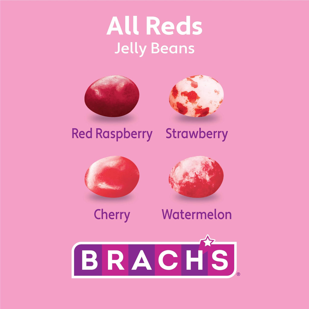 Brach's All Red Jelly Beans, Easter Candy, 14.5 oz Brach's
