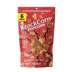 KrackCorn Sweet and Salty Caramel Popcorn, 4 oz (Pack of 6) KrackCorn