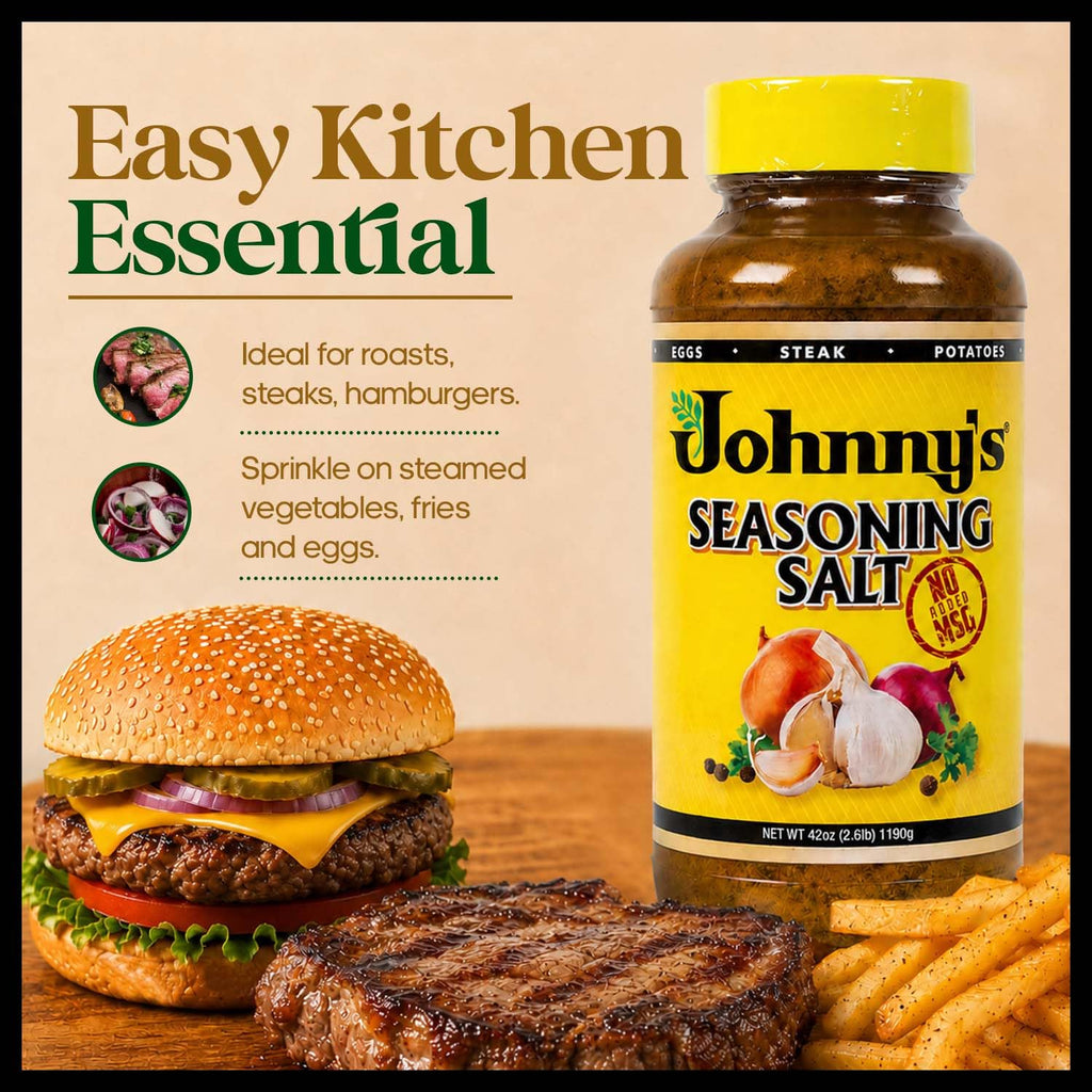 Johnny's Seasoning Salt, 42 oz Johnny's