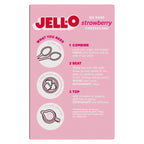 Jell-O No Bake Strawberry Cheesecake Dessert Kit, 19.6 oz Jell-O