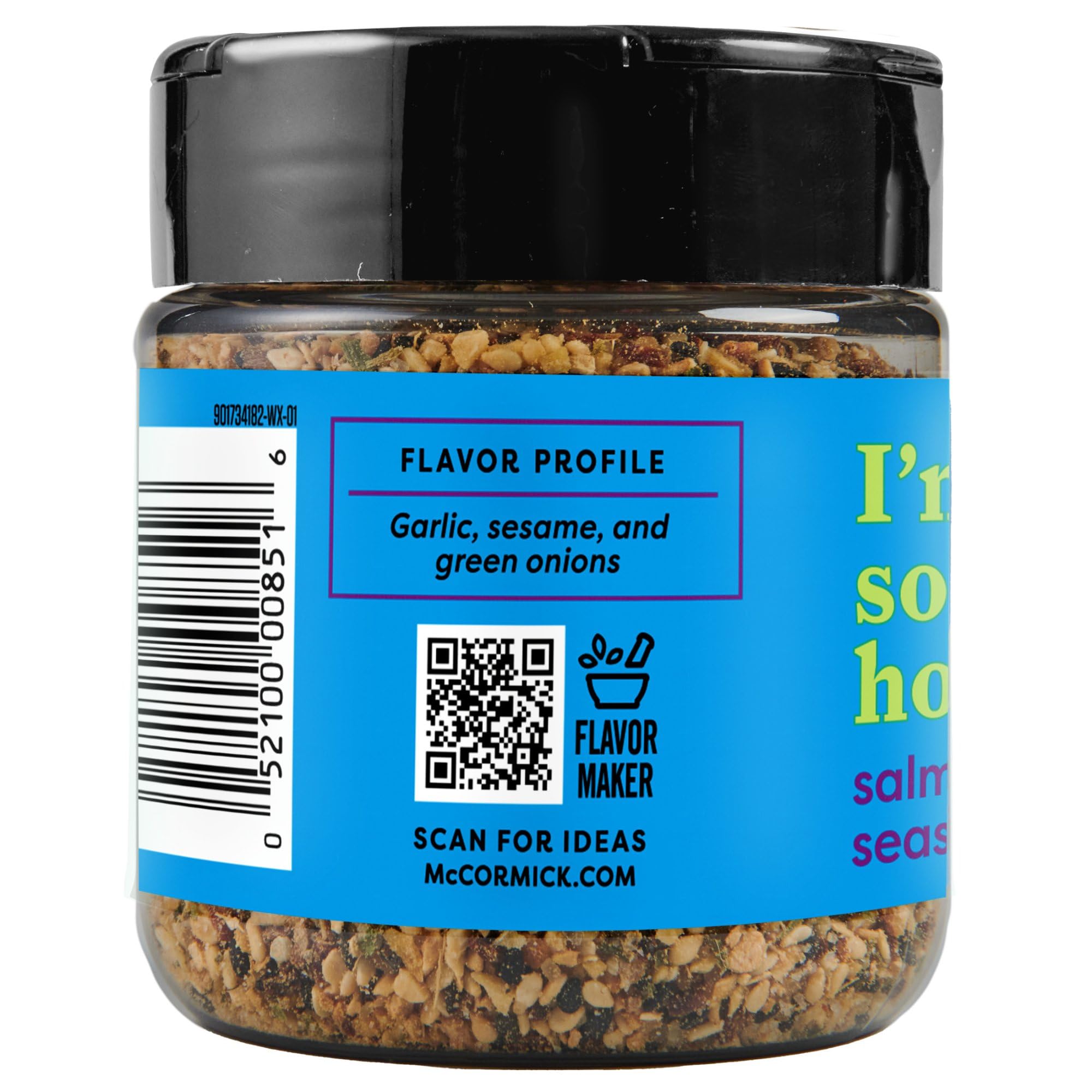 McCormick Flavor Maker Topping Seasoning, Sesame Garlic, Flip-Top Jar