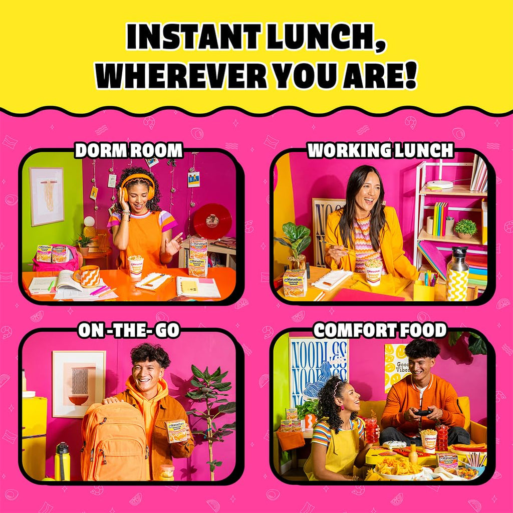 Maruchan Instant Lunch Ramen Noodles, 2.25 oz (Pack of 12)