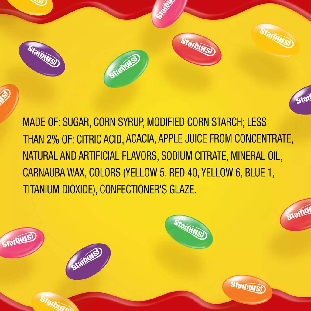 Starburst Original Fruit Flavors Jelly Beans, 54 oz Starburst