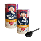 Quaker Oats Old Fashioned Oats, 18 oz (Pack of 2) Quaker Oats
