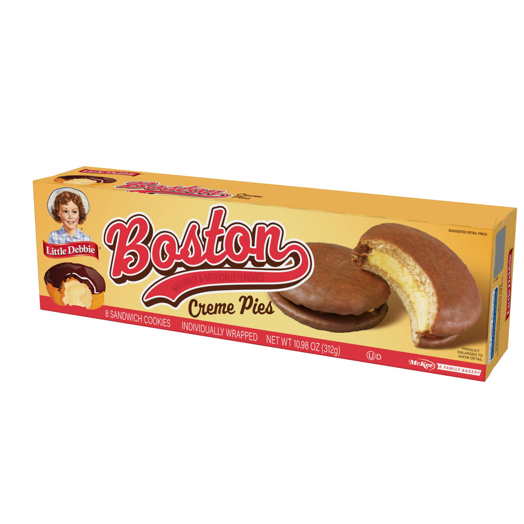 Little Debbie Boston Creme Pies, 10.98 oz (Pack of 4) Little Debbie