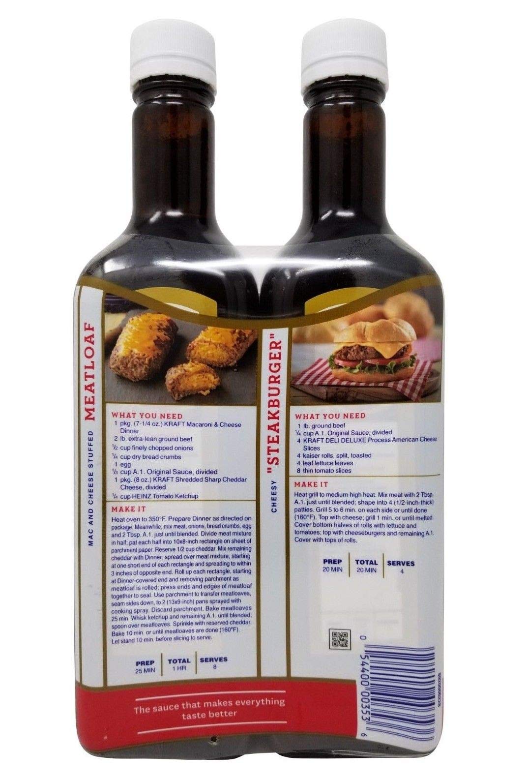 A1 Original Sauce, 20 oz (Pack of 2) A1