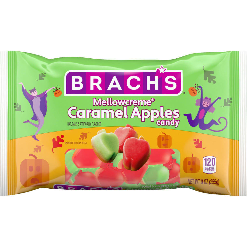 Brach's Mellowcreme Caramel Apples, 9 oz Bag Brach's