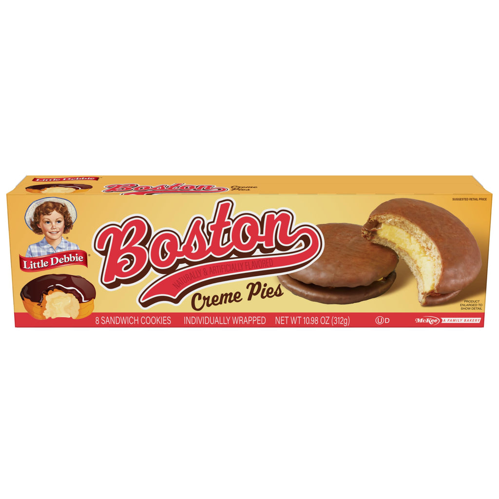 Little Debbie Boston Creme Pies, 10.98 oz (Pack of 4) Little Debbie