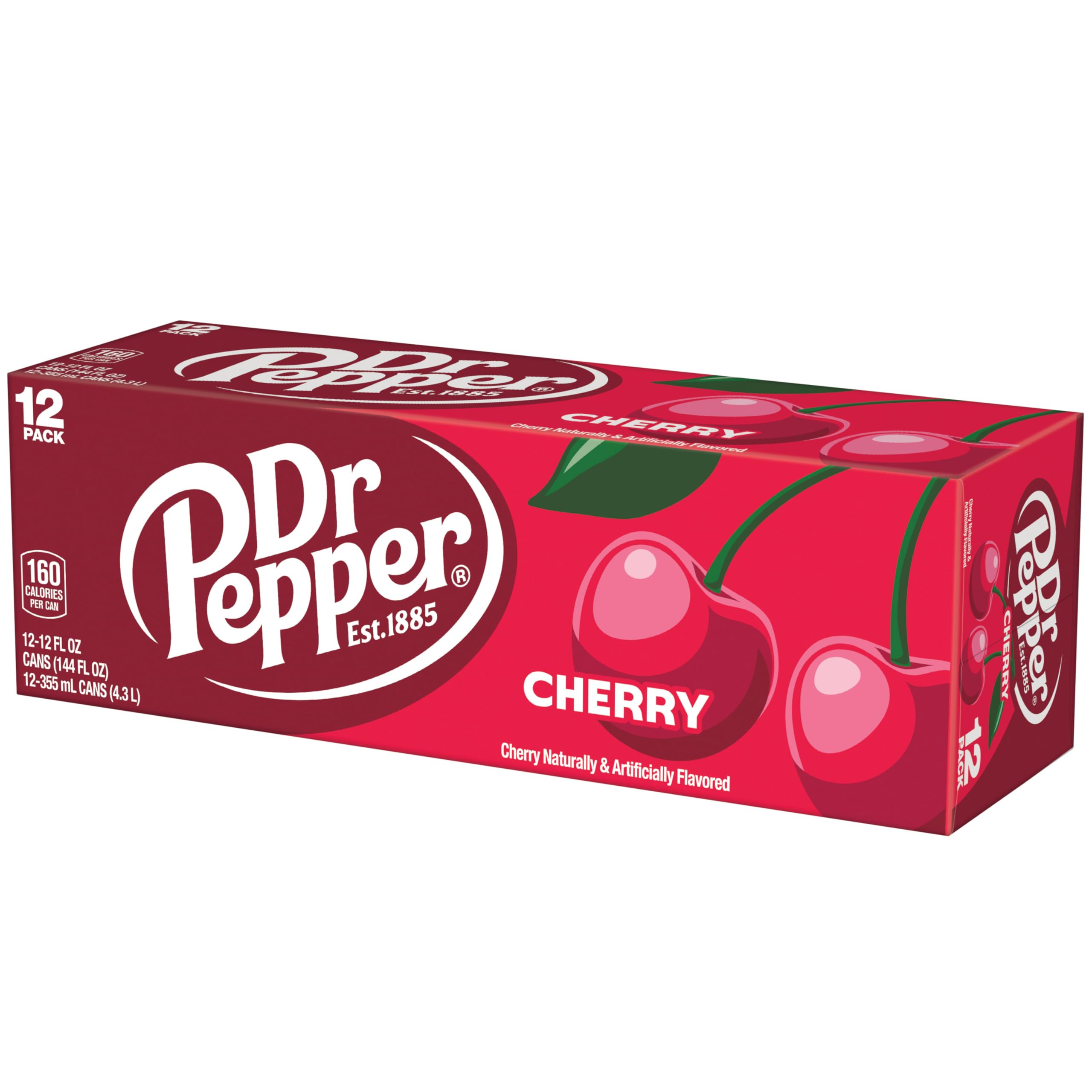 DR PEPPER, 12 fl oz Cans (12 Pack)