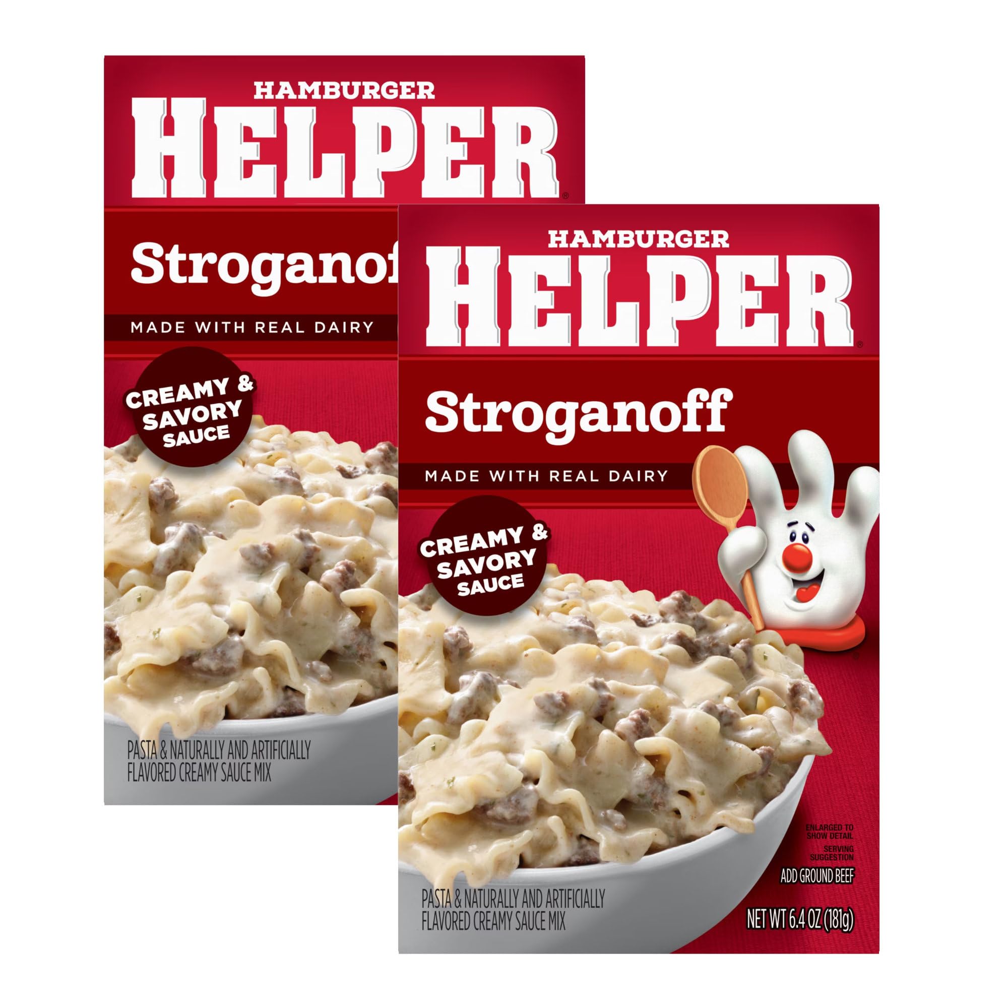 Hamburger Helper Skillet Dinner Mix, 2 Boxes per Pack, 10 Flavors