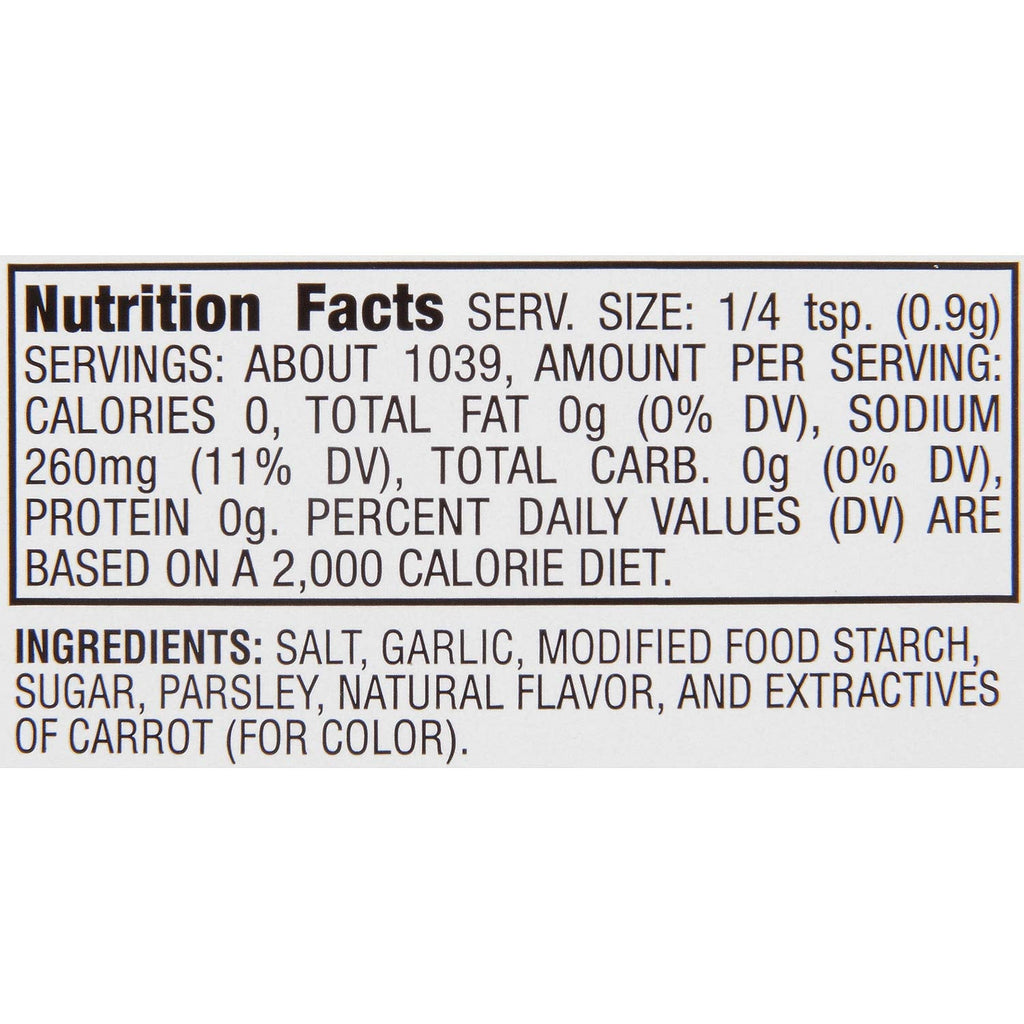 Lawry's Coarse Ground Garlic Salt with Parsley, 33 oz Lawry's
