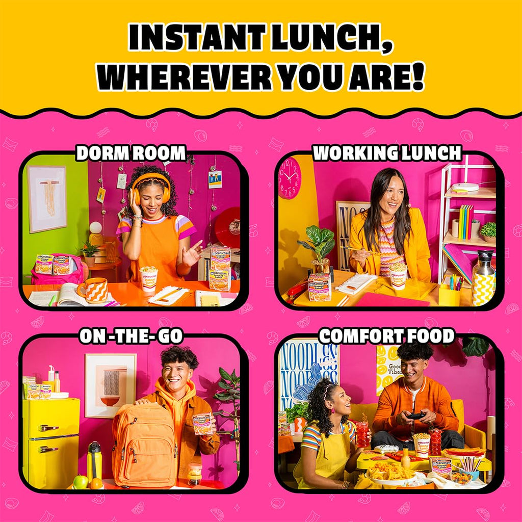 Maruchan Instant Lunch Ramen Noodles, 2.25 oz (Pack of 12)