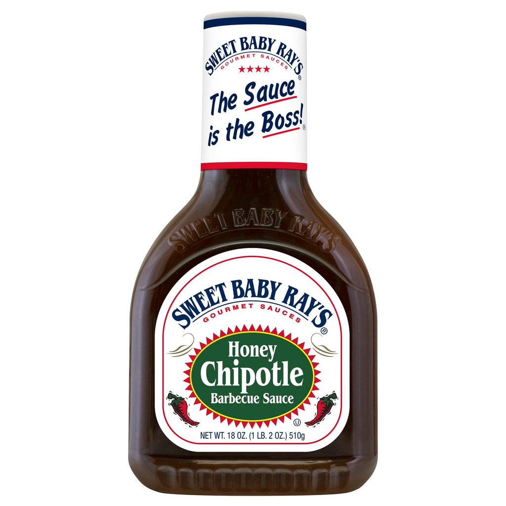 Sweet Baby Ray's Honey Chipotle Barbecue Sauce, 18 oz (Pack of 2) Sweet Baby Ray's