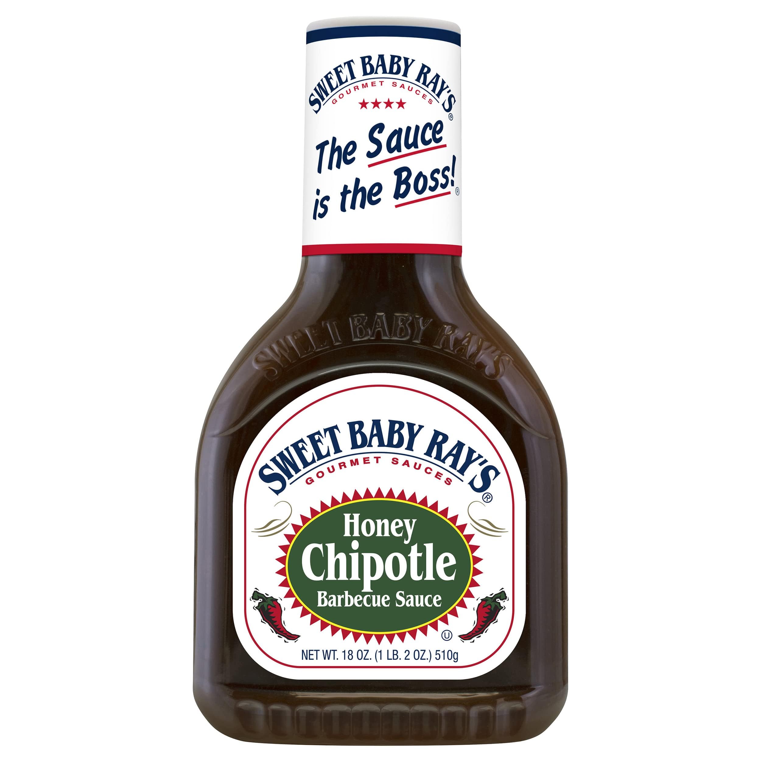 Sweet Baby Ray's Honey Chipotle Barbecue Sauce, 18 oz (Pack of 2) Sweet Baby Ray's