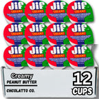 Jif To Go Creamy Peanut Butter, 12 ct Cups Jif