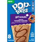 Pop-Tarts Girl Scout Frosted Coconut Caramel Toaster Pastries, 13.5 oz (8 ct) Pop-Tarts