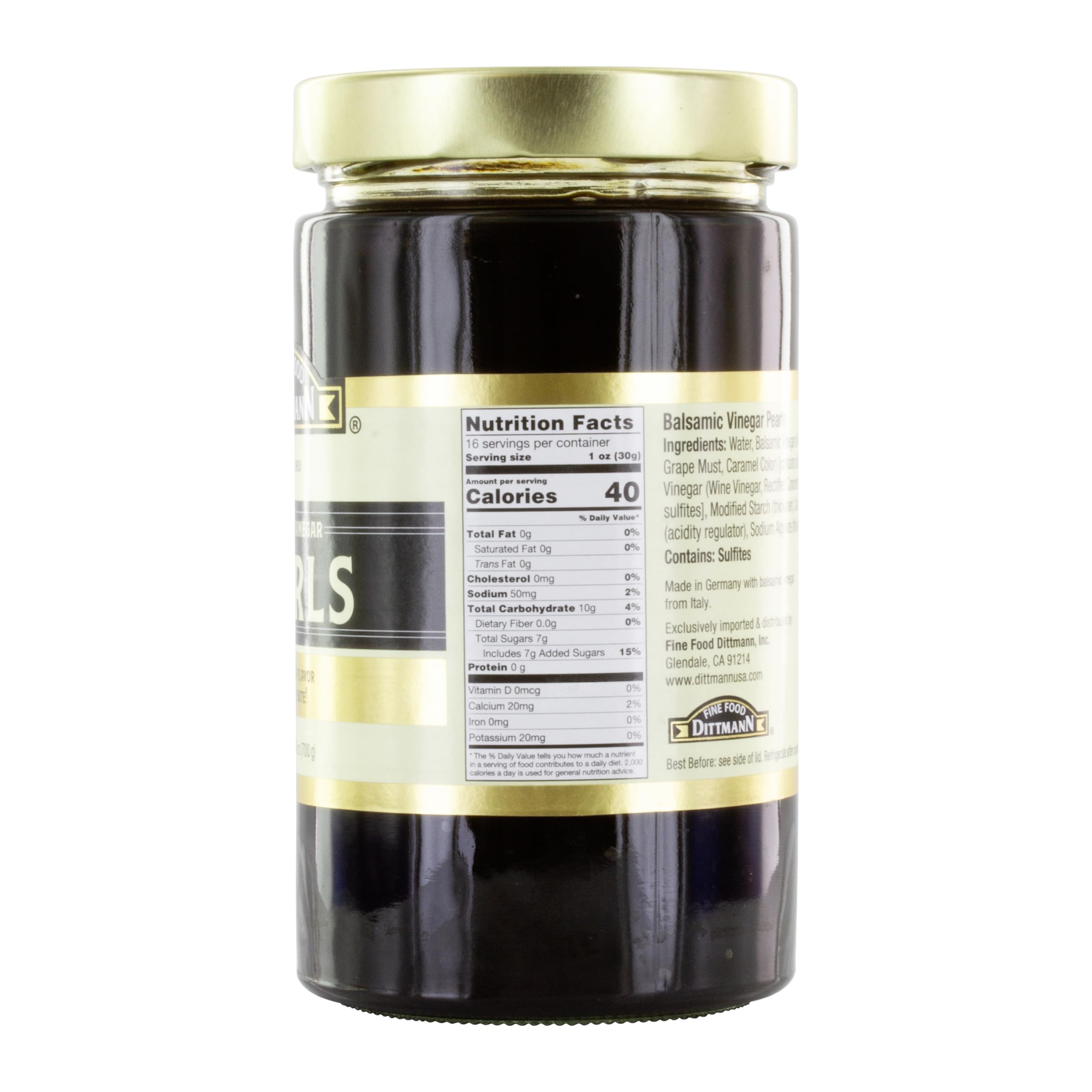 Dittmann Balsamic Vinegar Pearls, 24.69 oz Dittmann