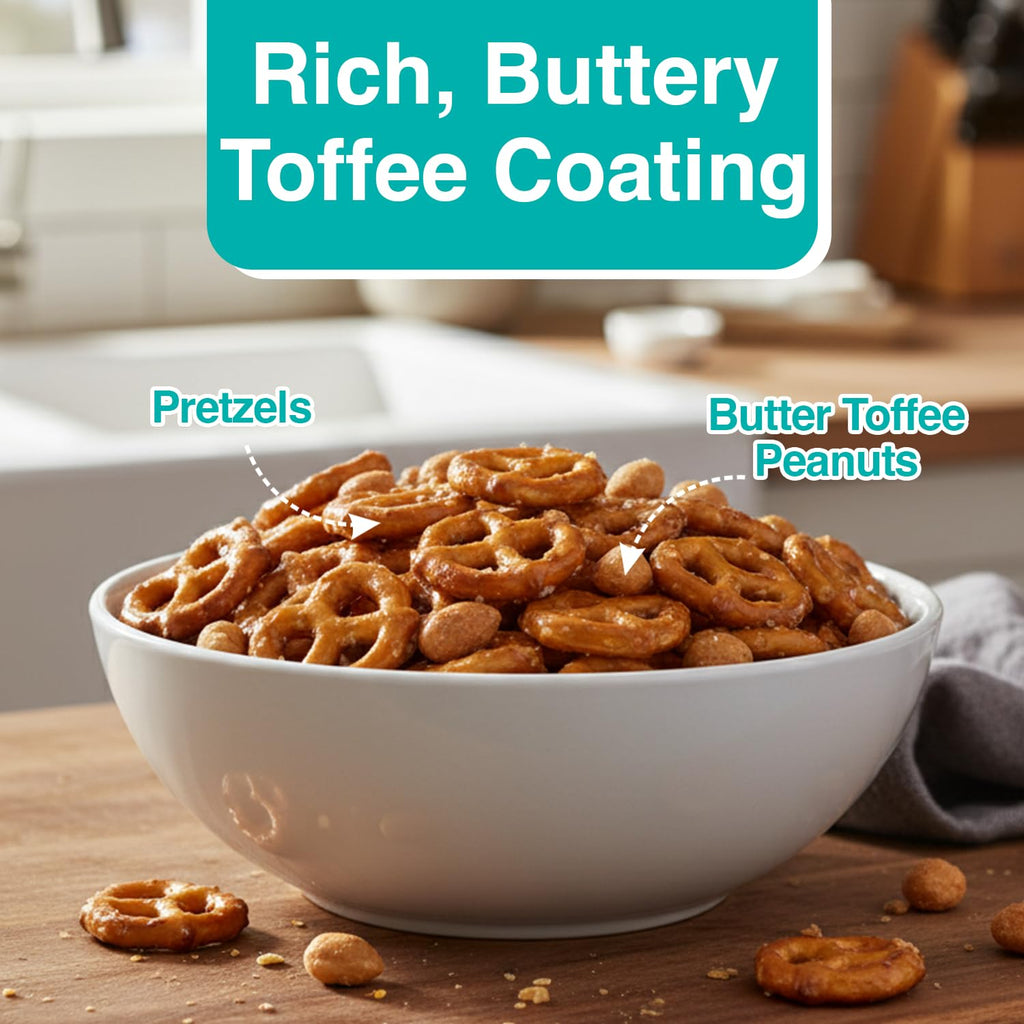 P-Nuttles Toffee Pretzels, 10 oz P-Nuttles