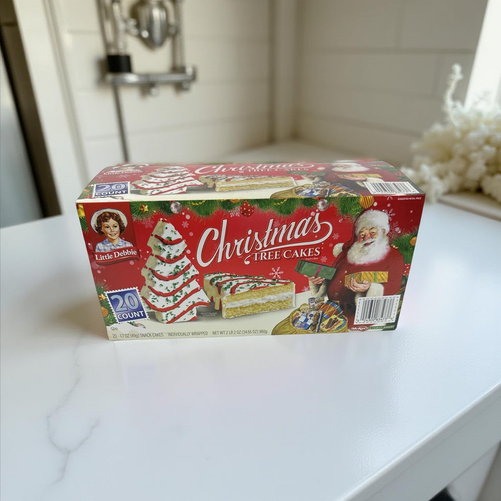Little Debbie Christmas Tree Cakes Vanilla, 20 ct Little Debbie