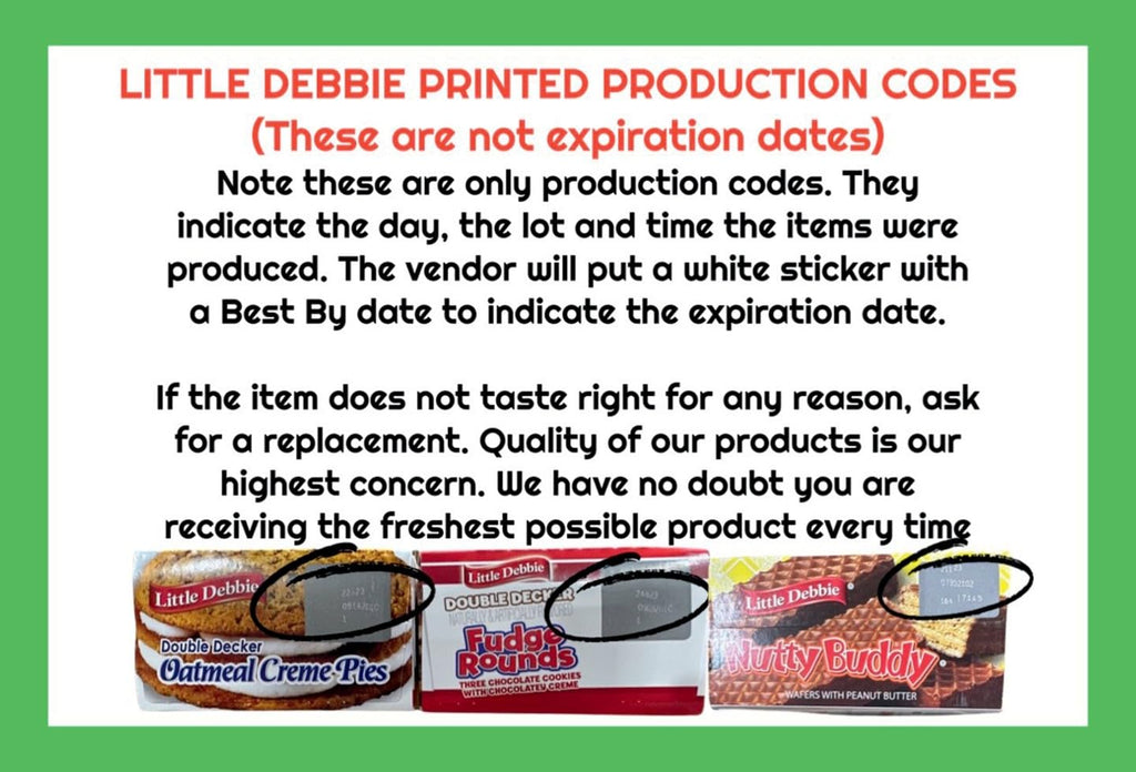 Little Debbie Christmas Tree Cakes Vanilla, 6 ct Little Debbie