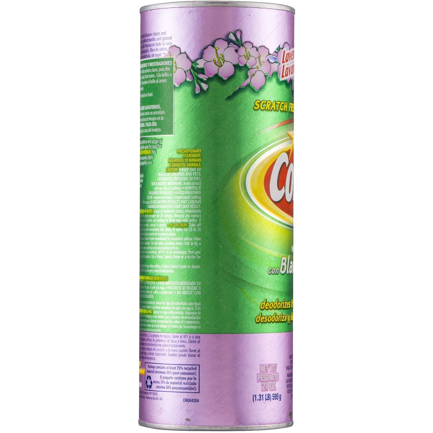 Comet Cleaner with Bleach, Lavender Fresh, 21 oz (Pack of 2) Comet
