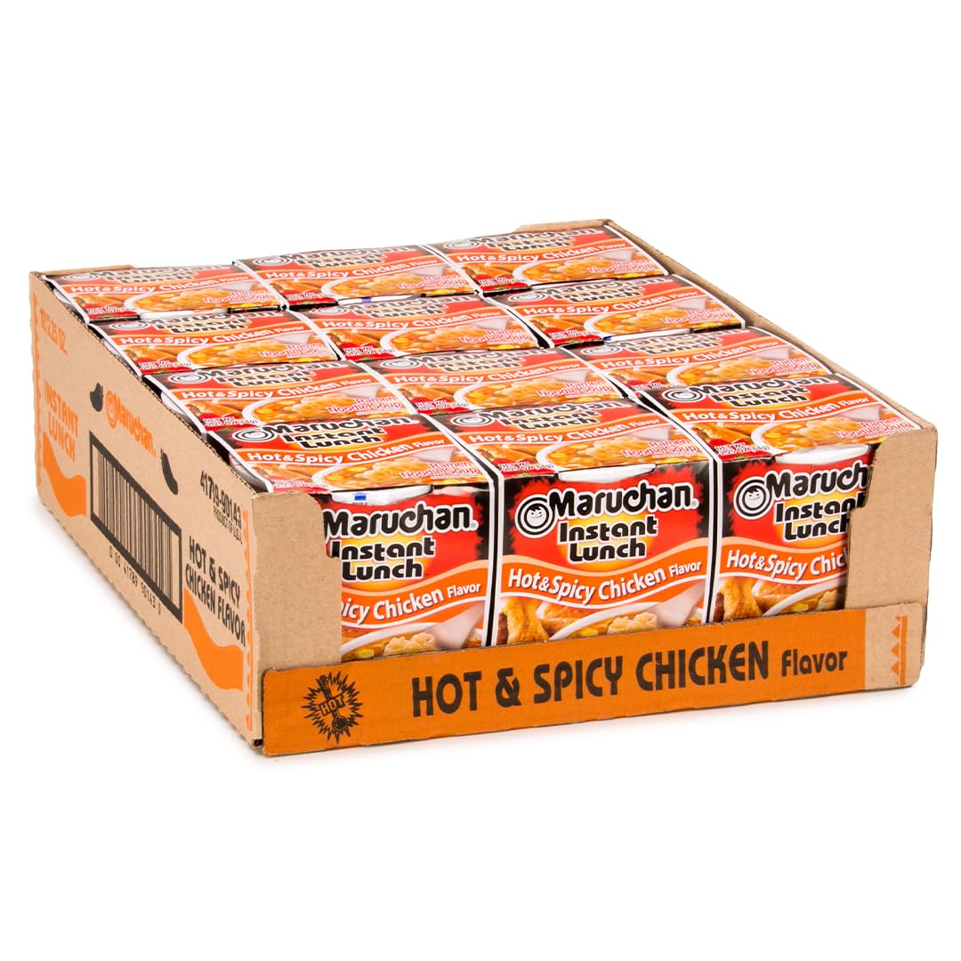Maruchan Instant Lunch Ramen Noodles, 2.25 oz (Pack of 12)
