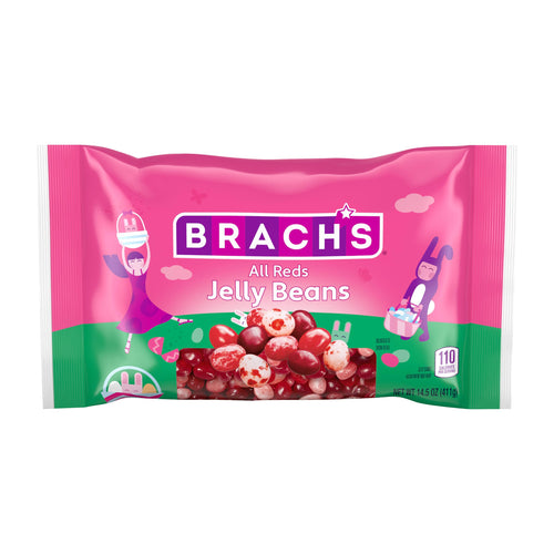 Brach's All Red Jelly Beans, Easter Candy, 14.5 oz Brach's
