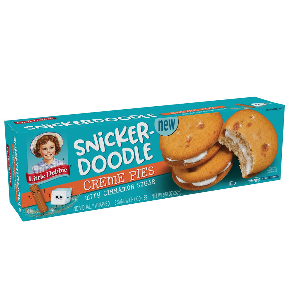 Little Debbie Snickerdoodle Creme Pies, 9.57 oz (Pack of 4) Little Debbie