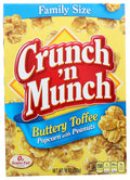 Crunch 'n Munch Buttery Toffee Popcorn with Peanuts, 10 oz Crunch 'n Munch