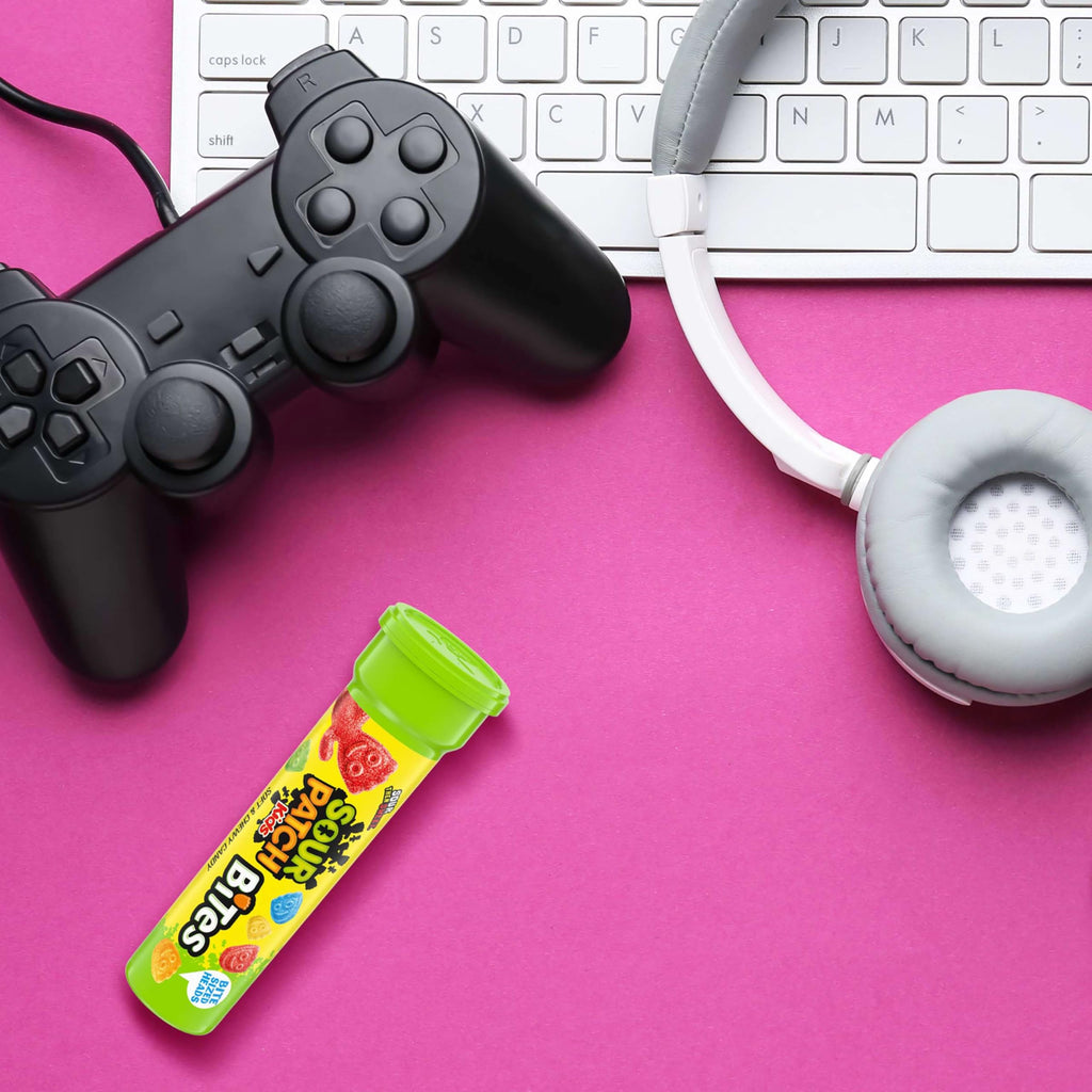 Sour Patch Kids Bites Soft & Chewy Gummy Candy, 1.8 oz (Pack of 12) Sour Patch Kids