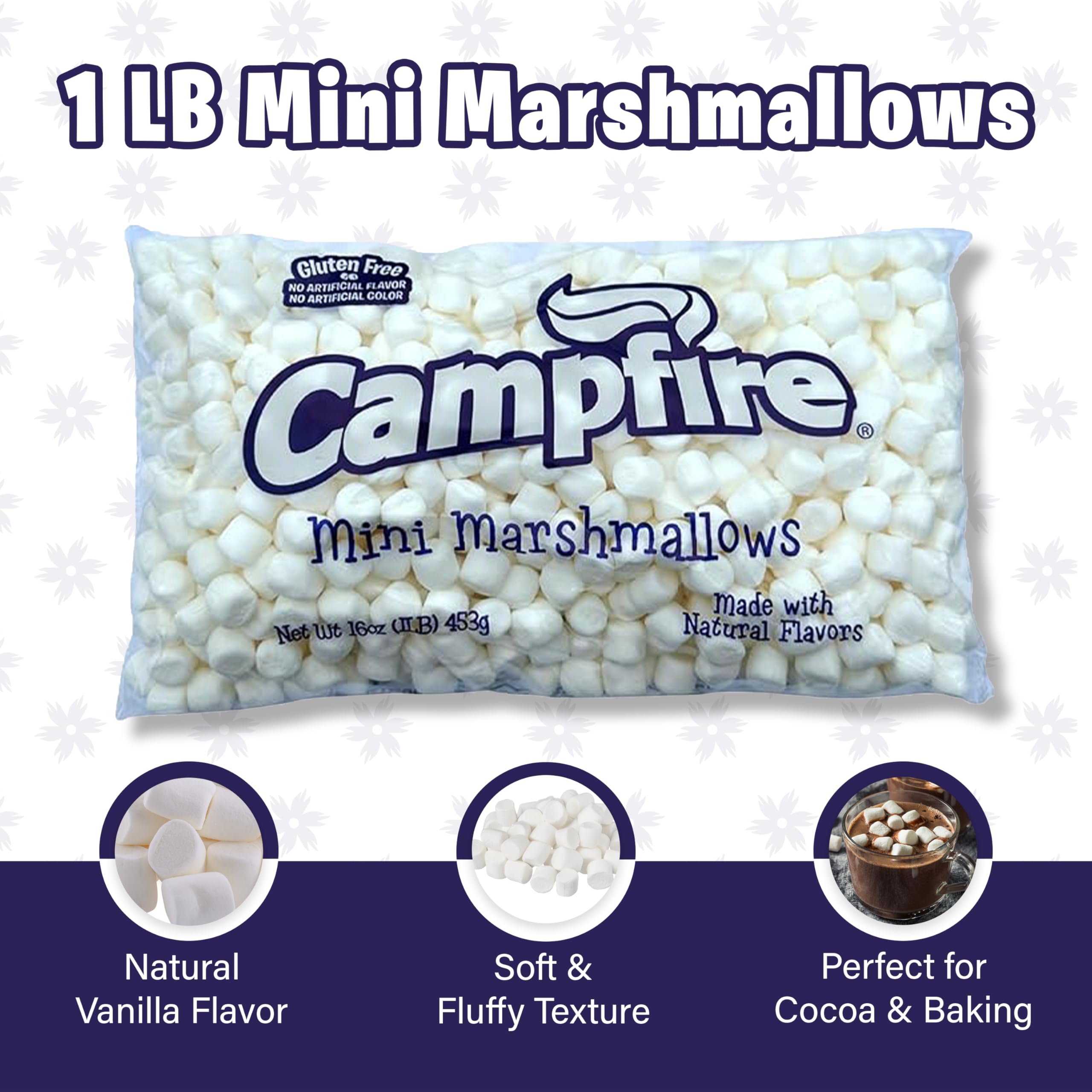 Campfire Mini White Marshmallows