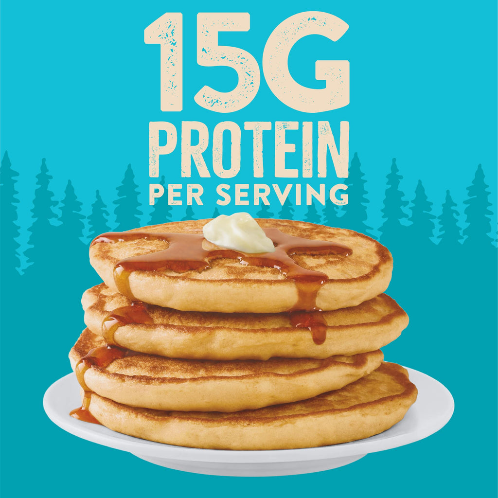 Krusteaz Protein Buttermilk Pancake Mix, 20 oz (Pack of 2) Krusteaz