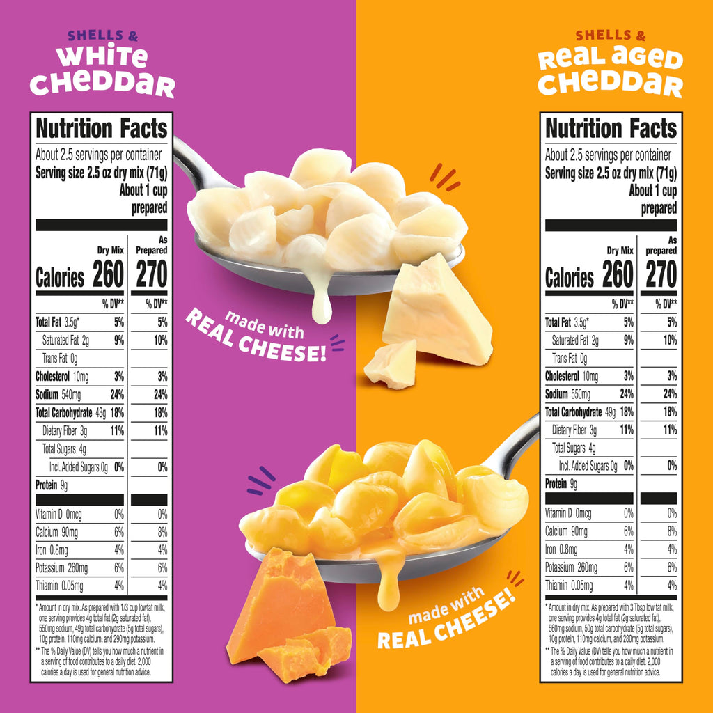 Annie's Organic Macaroni & Cheese Variety Pack, 6 oz (Pack of 12) Annie's