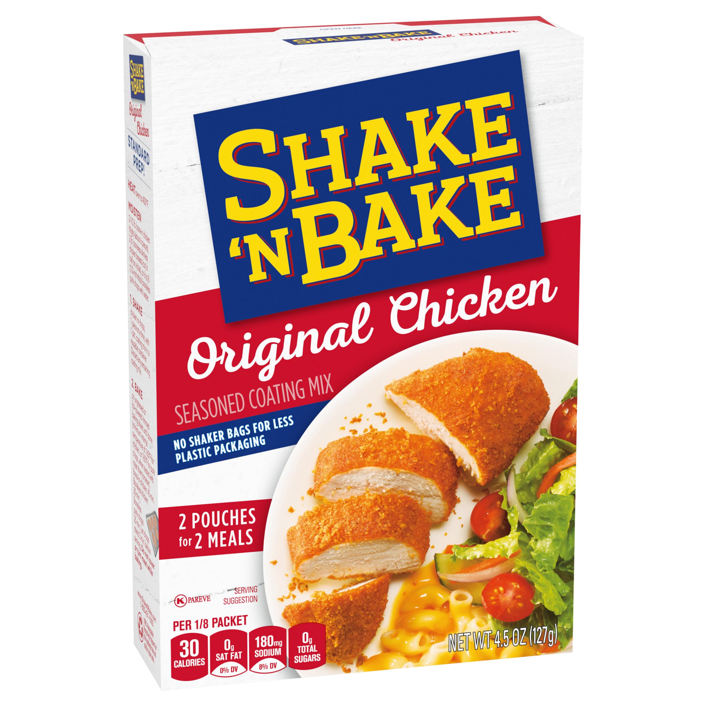 Shake 'N Bake Original Chicken Seasoned Coating Mix, 4.5 oz Shake 'N Bake