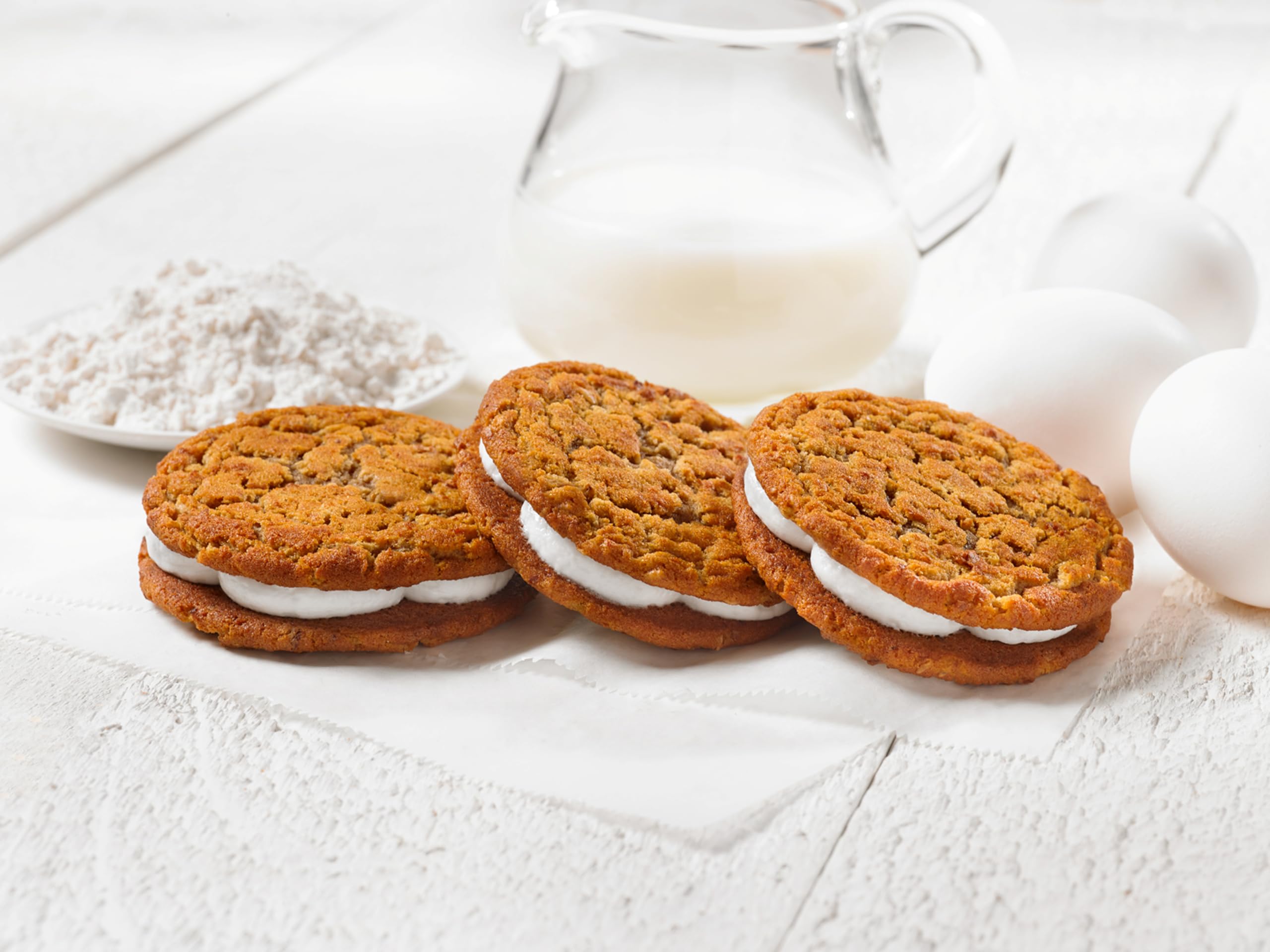 Little Debbie Oatmeal Creme Pies, 96 ct (Pack of 8) Little Debbie