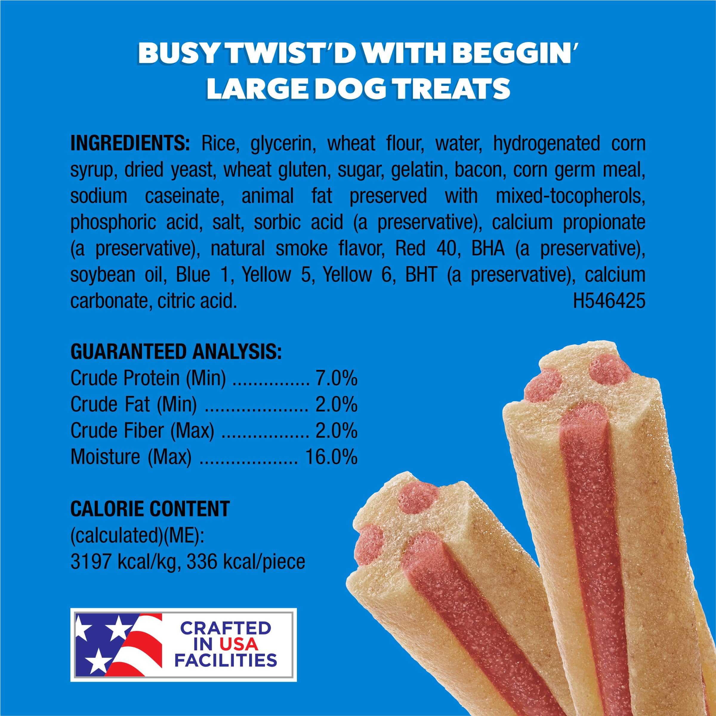 Purina Beggin' Twist'd Dog Chew Treats, 6 ct Purina