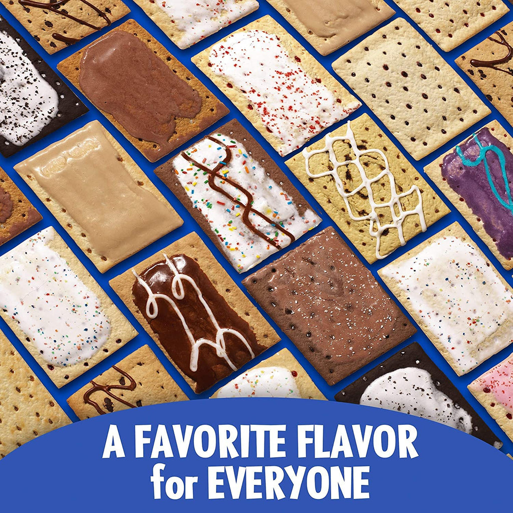Pop-Tarts Unfrosted Brown Sugar Cinnamon Toaster Pastries, 8 ct (Pack of 2) Pop-Tarts