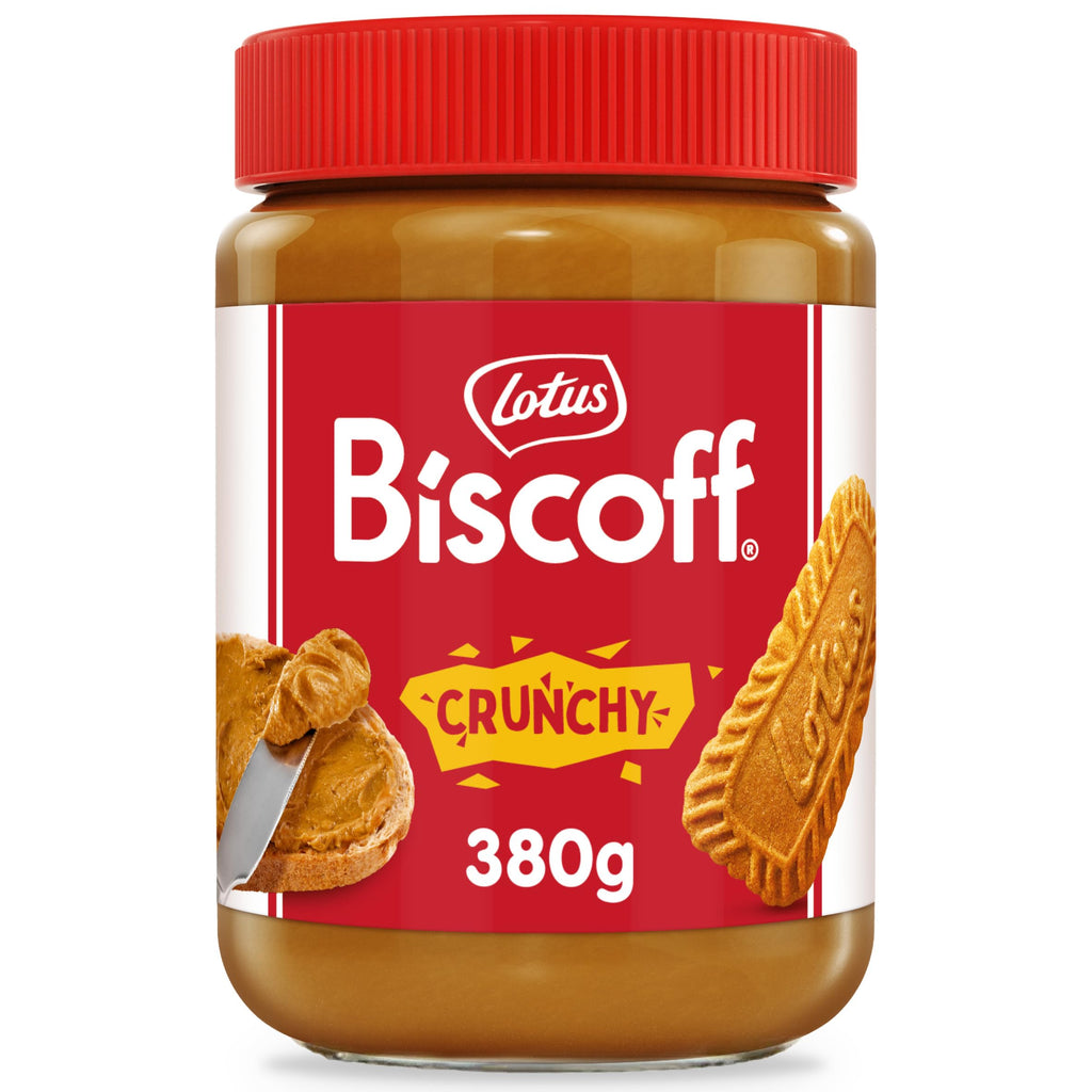 Lotus Crunchy Biscuit Spread, 380 g Lotus