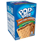 Pop-Tarts Unfrosted Brown Sugar Cinnamon Toaster Pastries, 8 ct (Pack of 2) Pop-Tarts