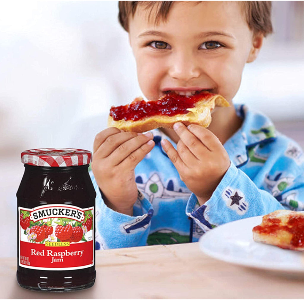 Smucker's Seedless Red Raspberry Jam, 12 oz Smucker's