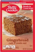 Betty Crocker Gingerbread Cake & Cookie Mix, 14.5 oz (Pack of 4) Betty Crocker