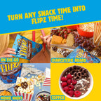 Flipz Milk Chocolate Covered Pretzels, 5 oz (Pack of 6) Flipz