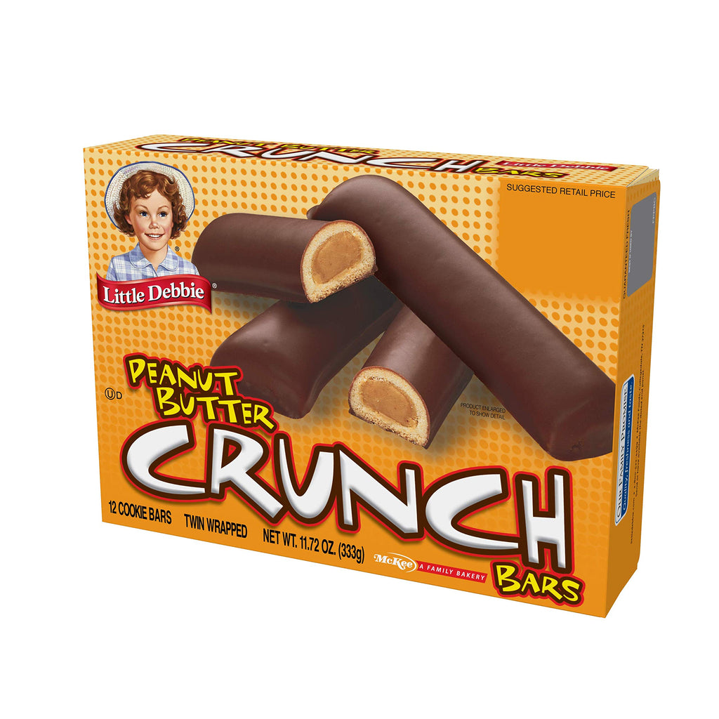 Little Debbie Peanut Butter Crunch Bars, 11.72 oz Little Debbie