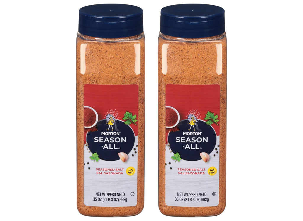 Morton Season-All Seasoned Salt, 35 oz (Pack of 2) Morton